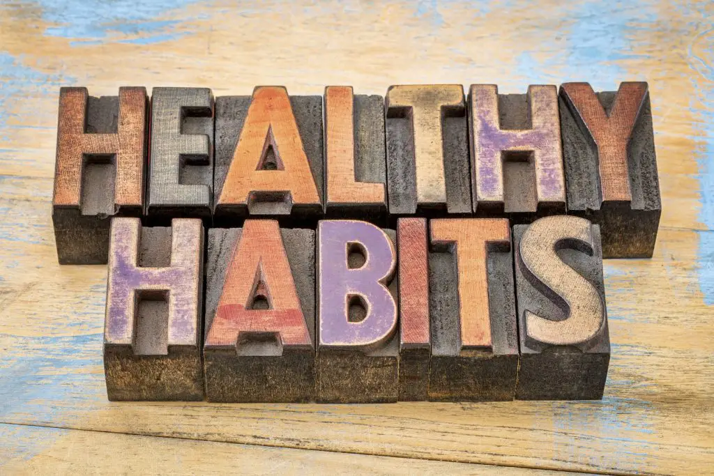 Developing healthy habits whilst in your 20s
